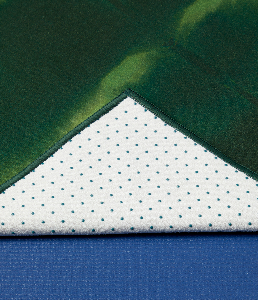 ผ้าปูบนเสื่อโยคะกันลื่น YOGITOES รุ่น YOGA TOWEL V.2.0 สีเขียว (71