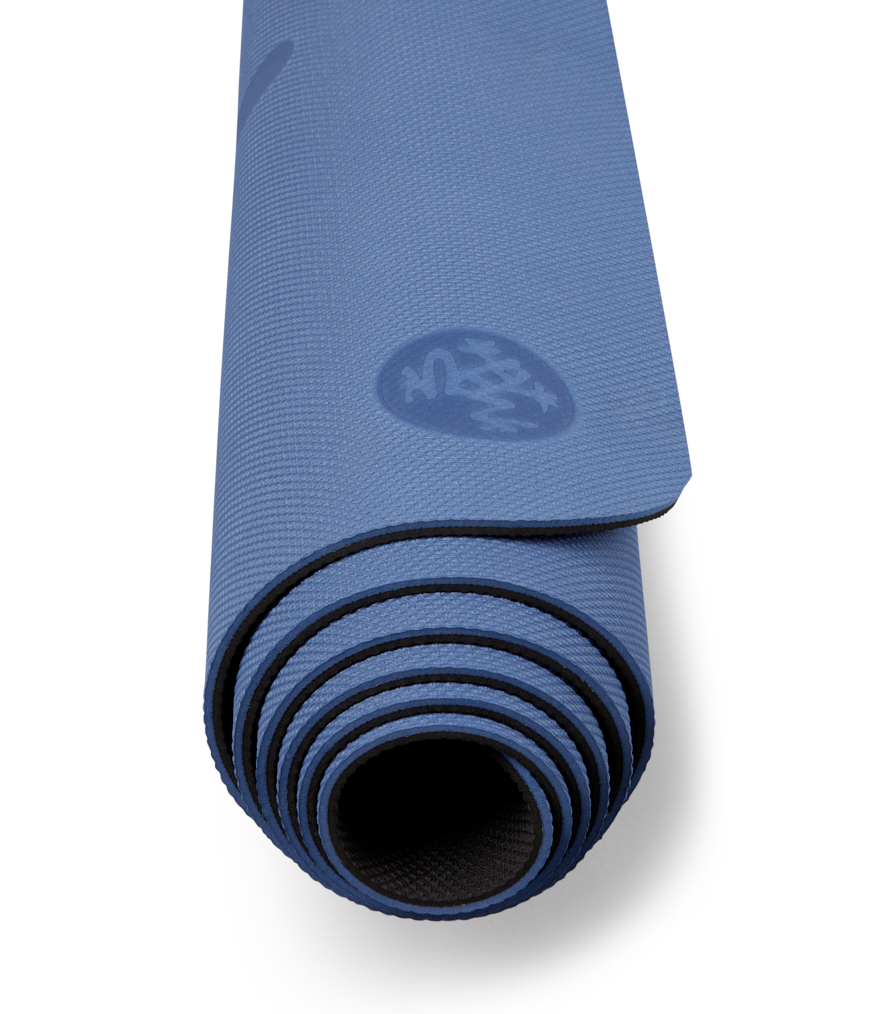 เสื่อโยคะ MANDUKA รุ่น BEGIN 5MM สีน้ำเงิน - ดำ (68