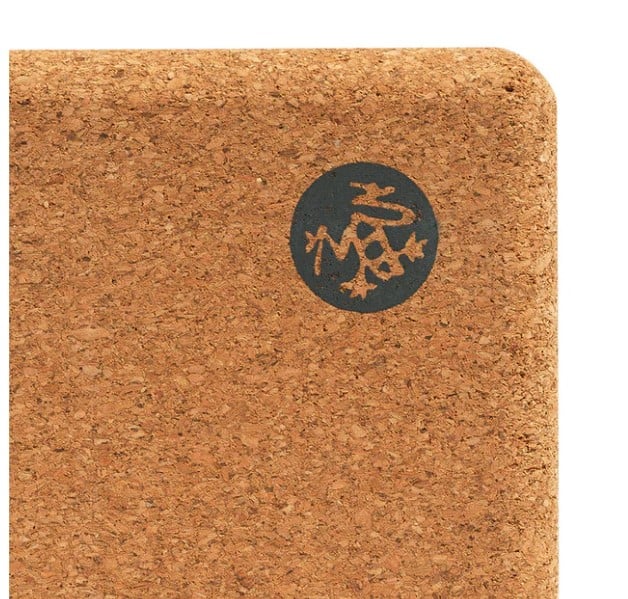 บล็อคโยคะ MANDUKA รุ่น CORK YOGA BLOCK - สีน้ำตาล_4