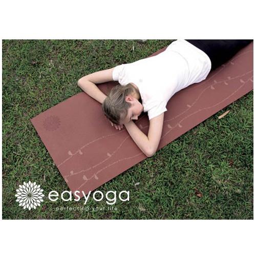 เสื่อโยคะ EASYOA รุ่น PREMIUM NADI VINE สีน้ำตาล_4