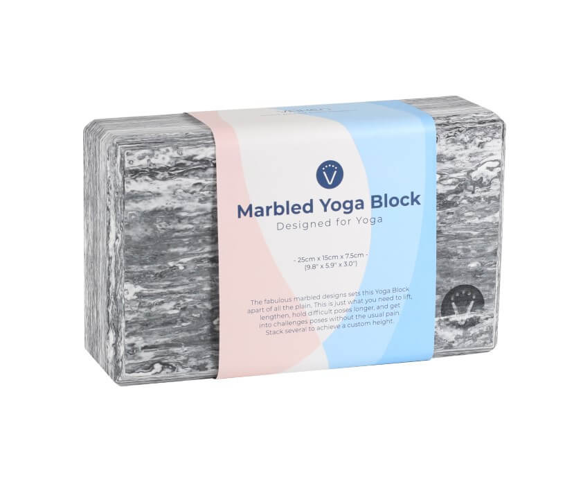  บล็อคโยคะ Vaken รุ่น Marbled - Black Marbled