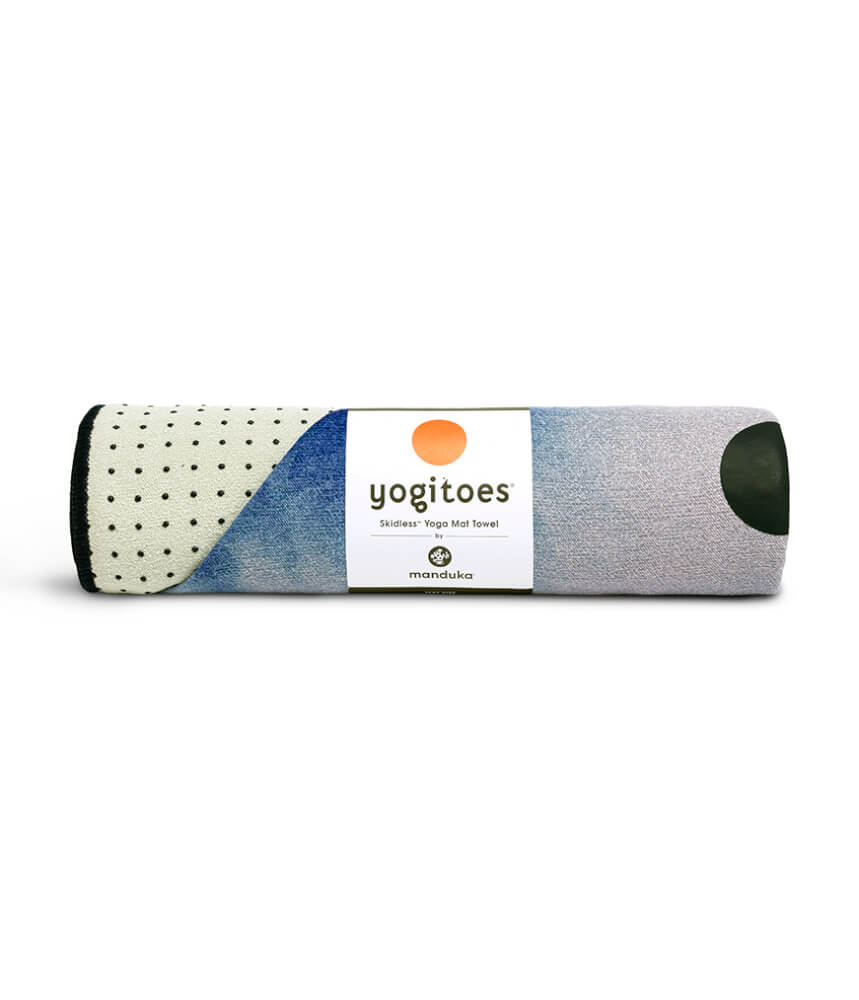 ผ้าปูบนเสื่อโยคะกันลื่น Yogitoes รุ่น Yoga Towel V.2.5 สีม่วง/ขาว (71