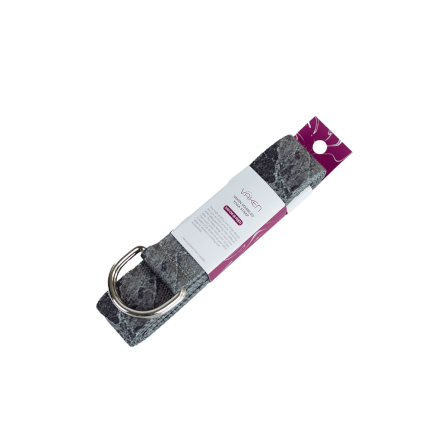  เชือกโยคะ Vaken รุ่น Marbled Yoga Strap 240cm สีดำ_0