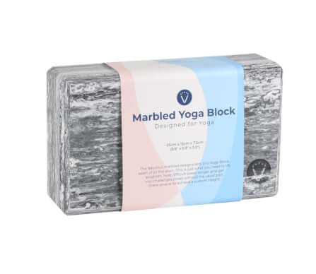  บล็อคโยคะ Vaken รุ่น Marbled - Black Marbled_1