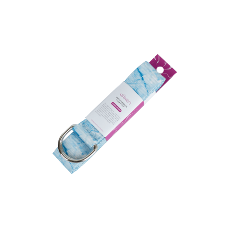  เชือกโยคะ Vaken รุ่น Marbled Yoga Strap 240cm สีฟ้า_1