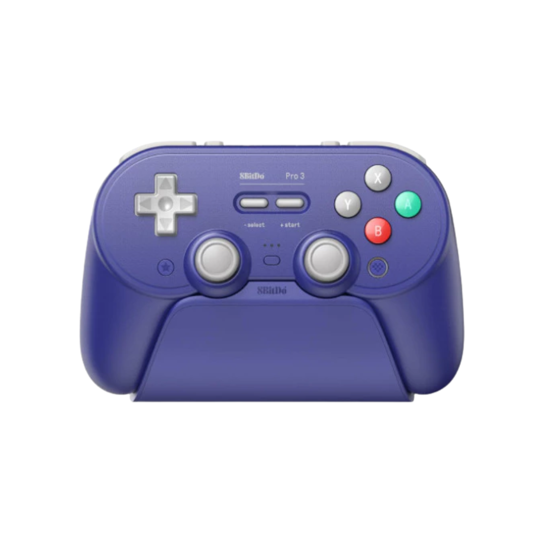 จอยเกมไร้สาย 8BITDO PRO3 BLUETOOTH GAMEPAD สีม่วง สำหรับ SWITCH/SWITCH 2