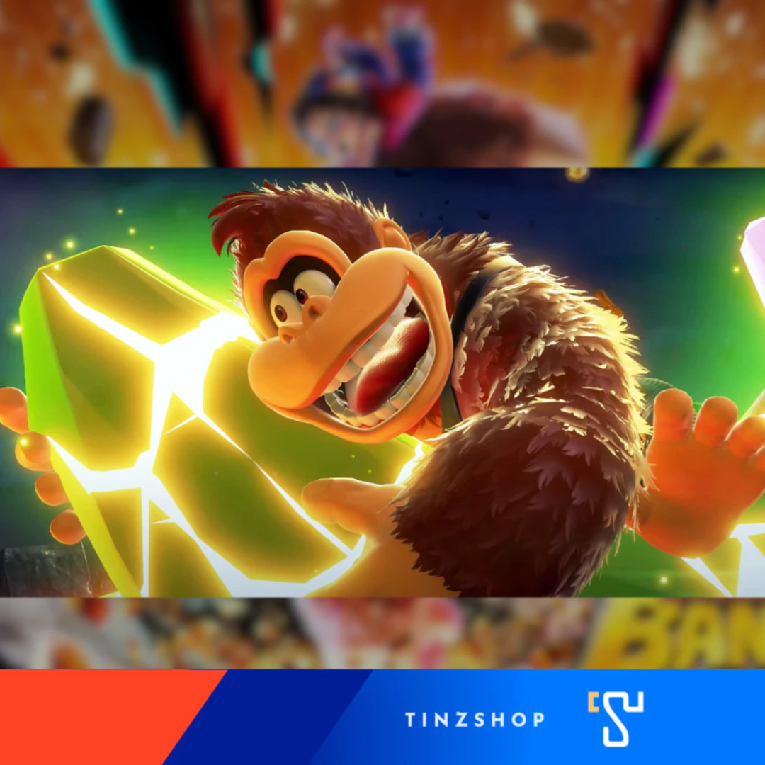 แผ่นเกม NINTENDO SWITCH 2 DONKEY KONG BANANZA โซนเอเชีย / ภาษาอังกฤษ รองรับภาษาไทย