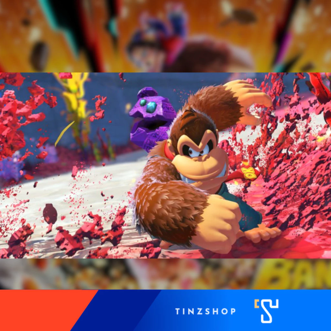 แผ่นเกม NINTENDO SWITCH 2 DONKEY KONG BANANZA โซนเอเชีย / ภาษาอังกฤษ รองรับภาษาไทย_4