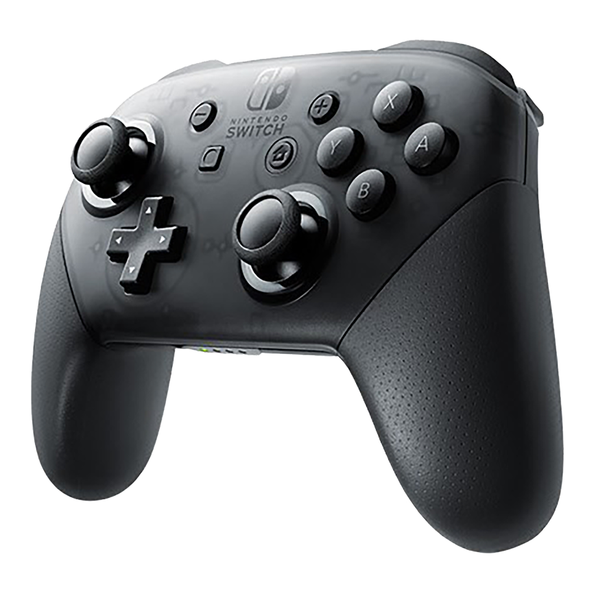 จอยเกมไร้สาย Nintendo Switch Pro Controller Standard สีดำ