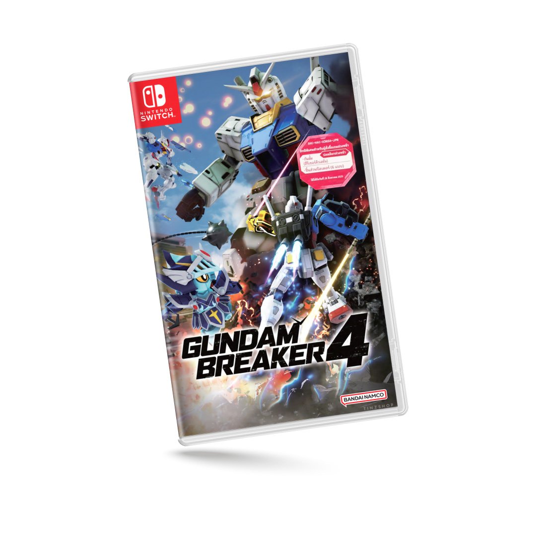 แผ่นเกม Nintendo Switch Game GUNDAM BREAKER 4 Standard Edition ภาษาอังกฤษ