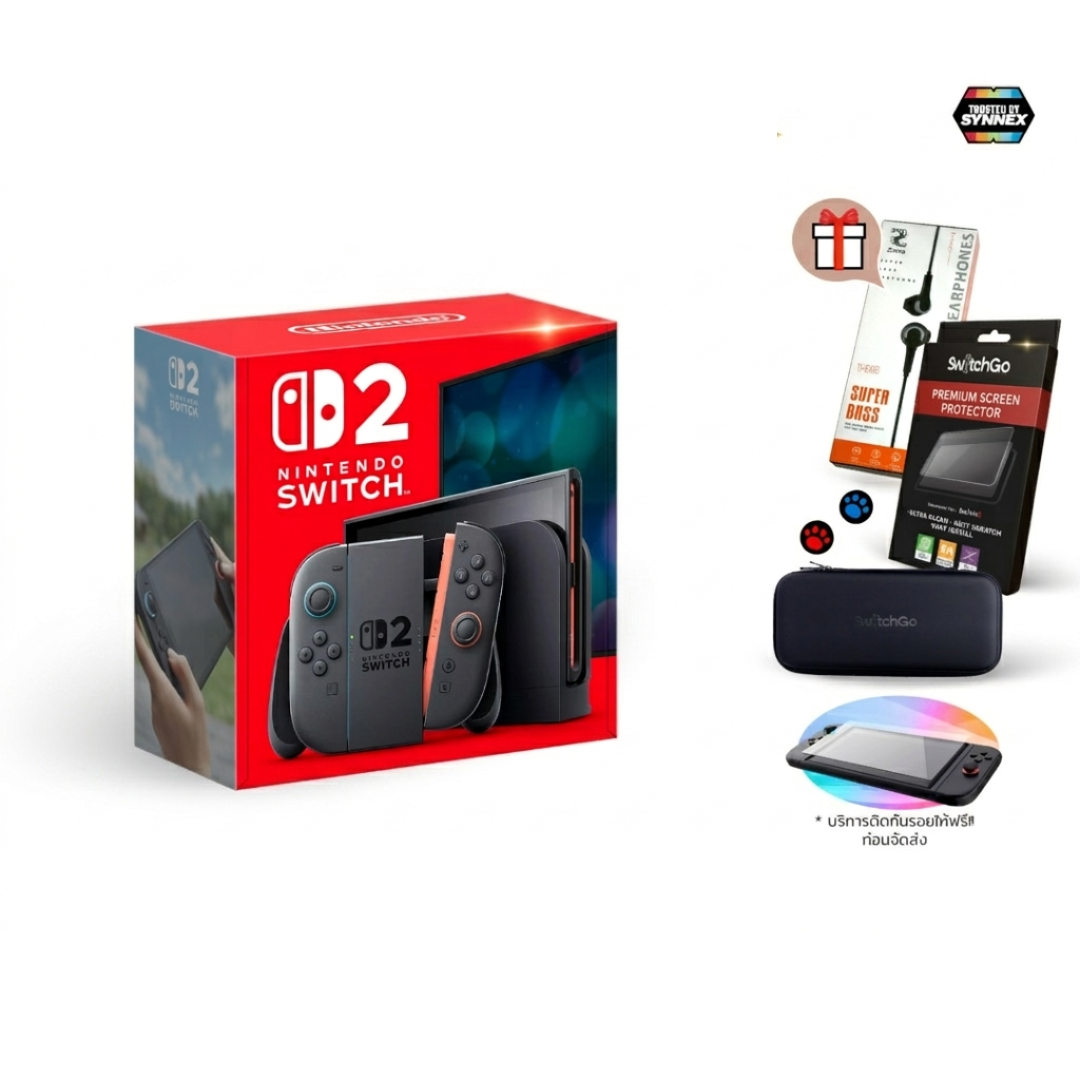เครื่องเกม NINTENDO SWITCH 2 STANDARD สีดำ (ประกันศูนย์ไทย)_0