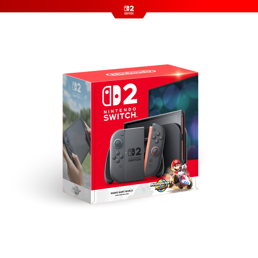 เครื่องเกม NINTENDO SWITCH 2 : MARIO KART WORLD BUNDLE สีดำ (ประกันศูนย์ไทย)_1