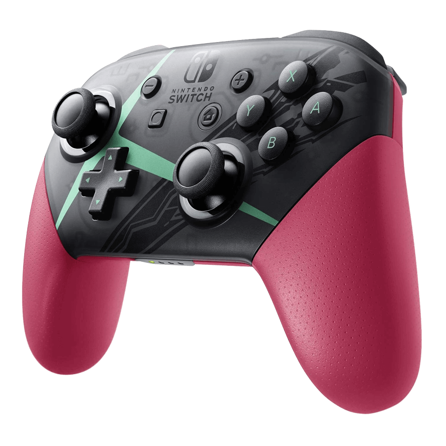 จอยเกมไร้สาย Nintendo Switch Pro Controller Xenoblade Edition สีแดง