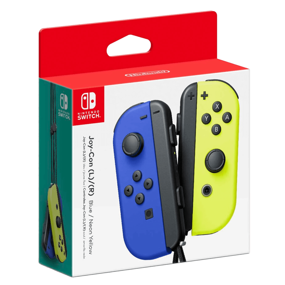  จอยเกมไร้สาย Nintendo Switch Joy Controller สีน้ำเงิน/เหลือง