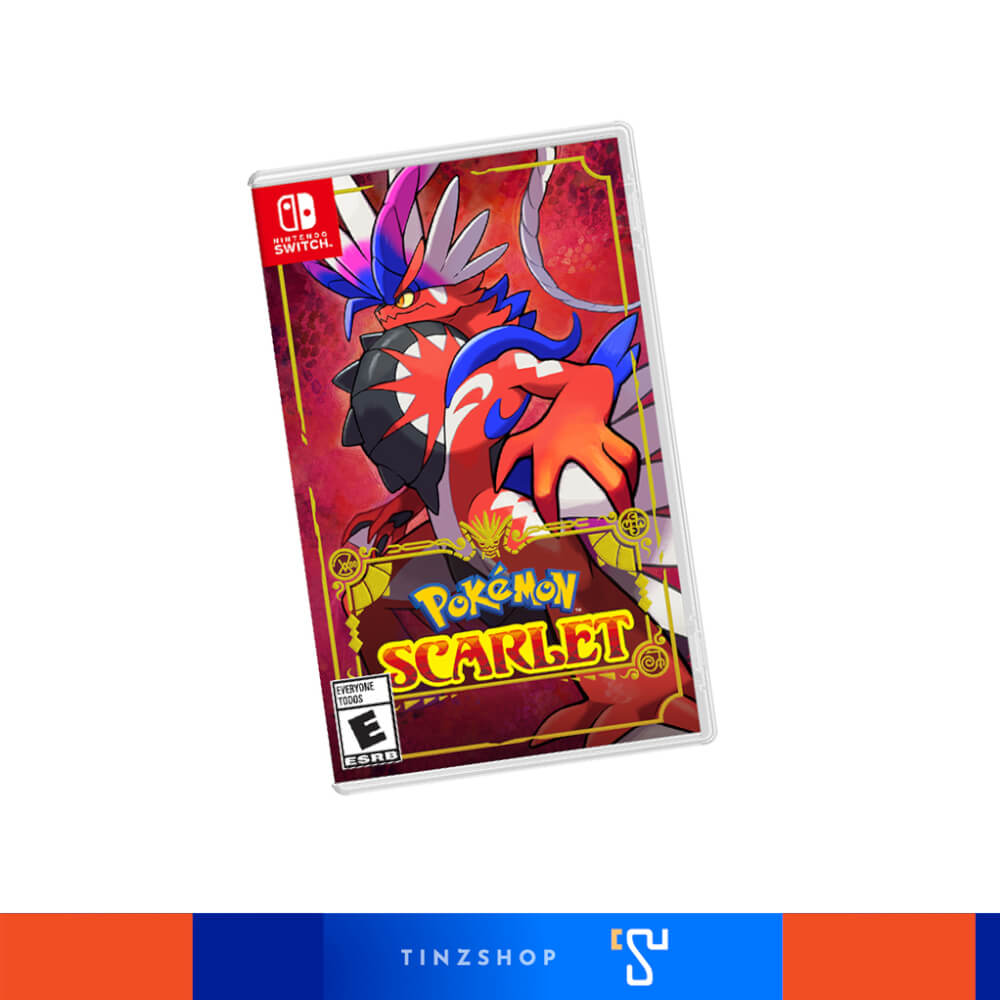 แผ่นเกม Nintendo Switch Pokemon Scarlet ภาษาอังกฤษ