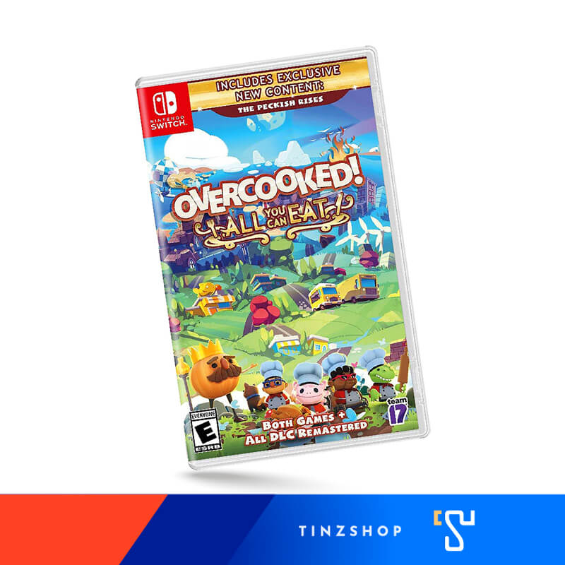 แผ่นเกม Nintendo Switch Game Overcooked All You Can Eat ภาษาอังกฤษ 