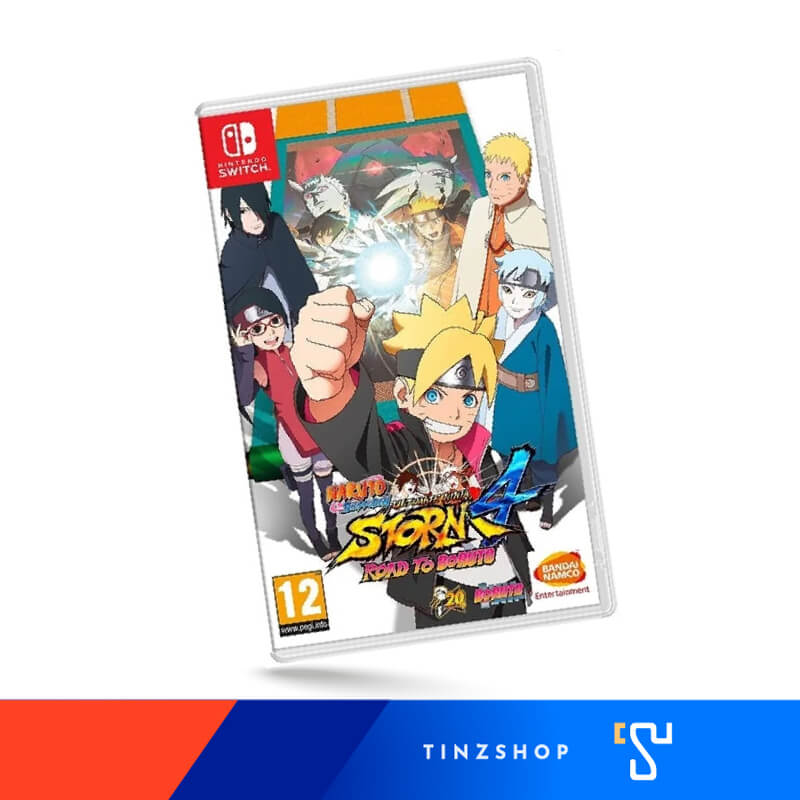 แผ่นเกม Nintendo Switch Naruto Shippuden Ultimate Ninja Storm4 - Road to Boruto ภาษาอังกฤษ 