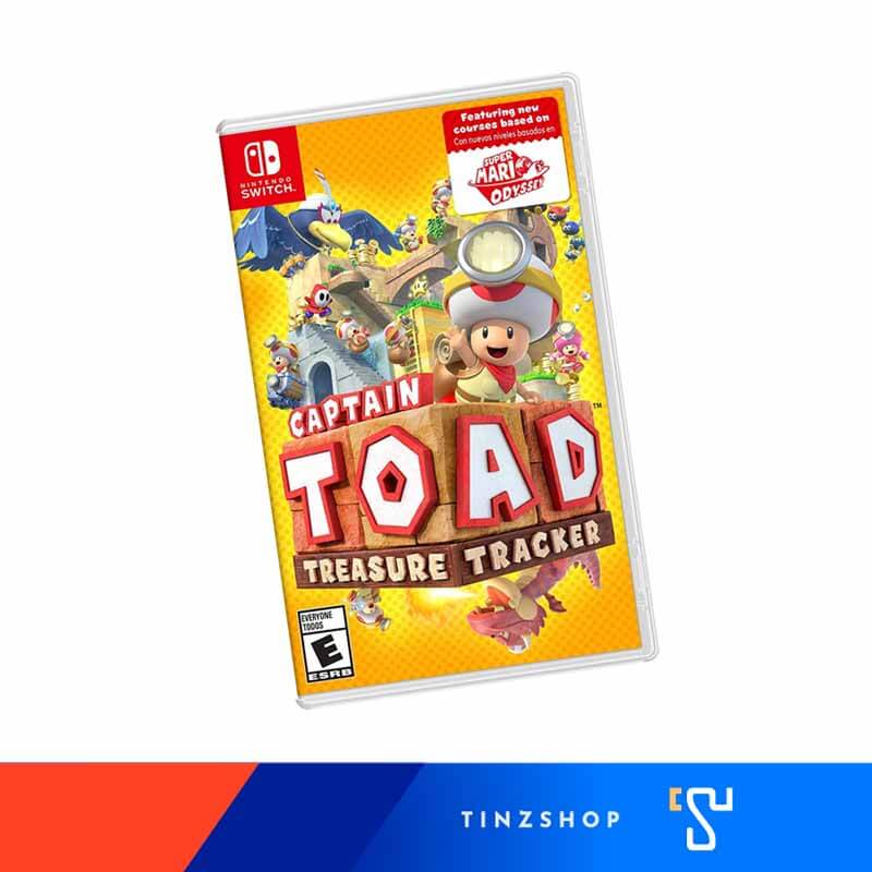 แผ่นเกม Nintendo Switch Captain Toad  Treasure Tracker  ภาษาอังกฤษ 