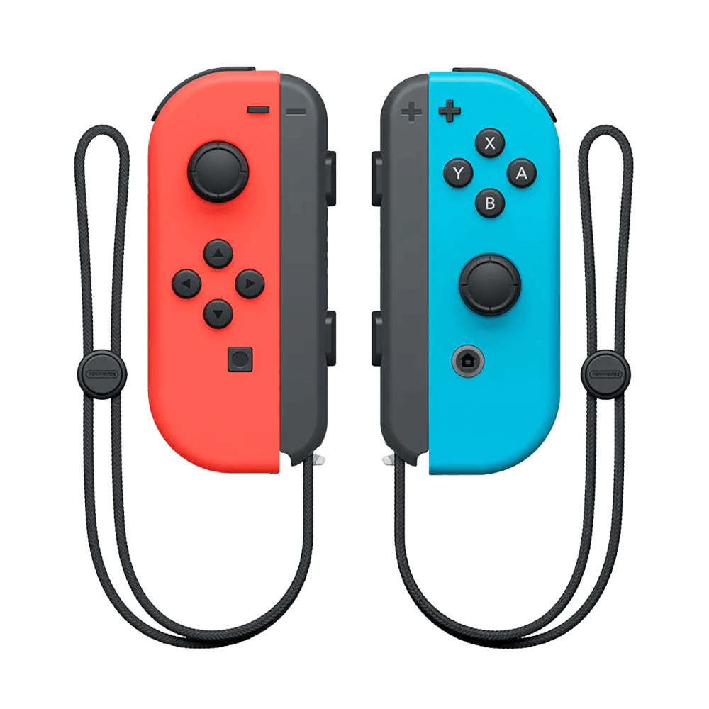  จอยเกมไร้สาย Nintendo Switch Joy Controller สีนีออน แดง/ฟ้า