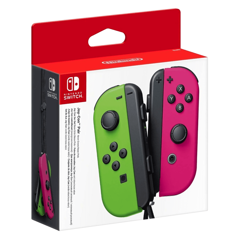 จอยเกมไร้สาย Nintendo Switch Joy Controller สีเขียว/ชมพู