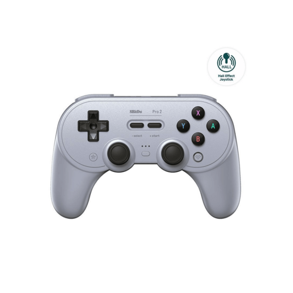 จอยเกมไร้สาย 8Bitdo Pro 2 80GL สีเทา 