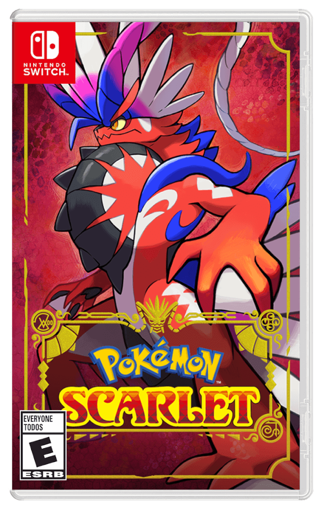 แผ่นเกม Nintendo Switch Pokemon Scarlet ภาษาอังกฤษ