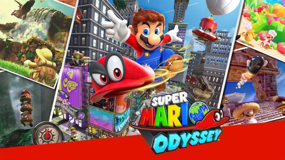 แผ่นเกม Nintendo Switch Super Mario Odyssey ภาษาอังกฤษ 