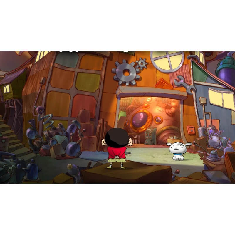 แผ่นเกม Nintendo Switch Game Shin Chan : Shiro of Coal Town ภาษาอังกฤษ 