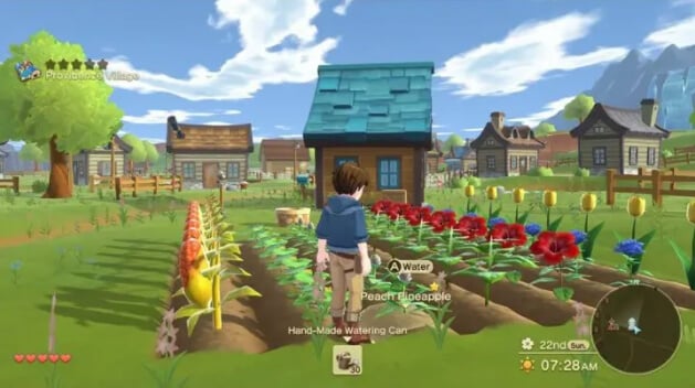 แผ่นเกม Nintendo Switch Harvest Moon The Winds of Anthos  ภาษาอังกฤษ 