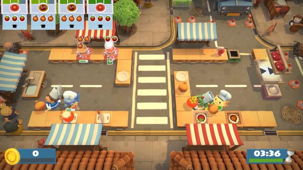 แผ่นเกม Nintendo Switch Game Overcooked All You Can Eat ภาษาอังกฤษ 