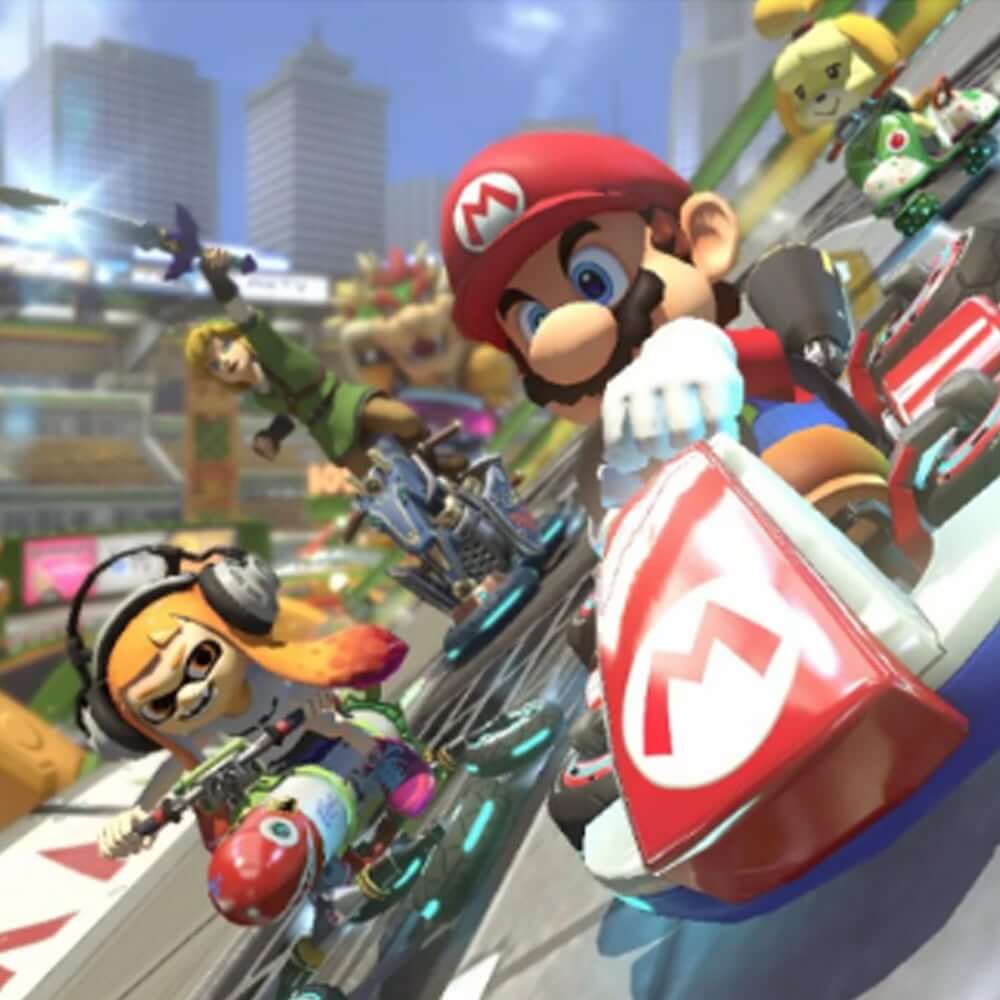 แผ่นเกม Nintendo Switch Kart 8 Deluxe ภาษาอังกฤษ 