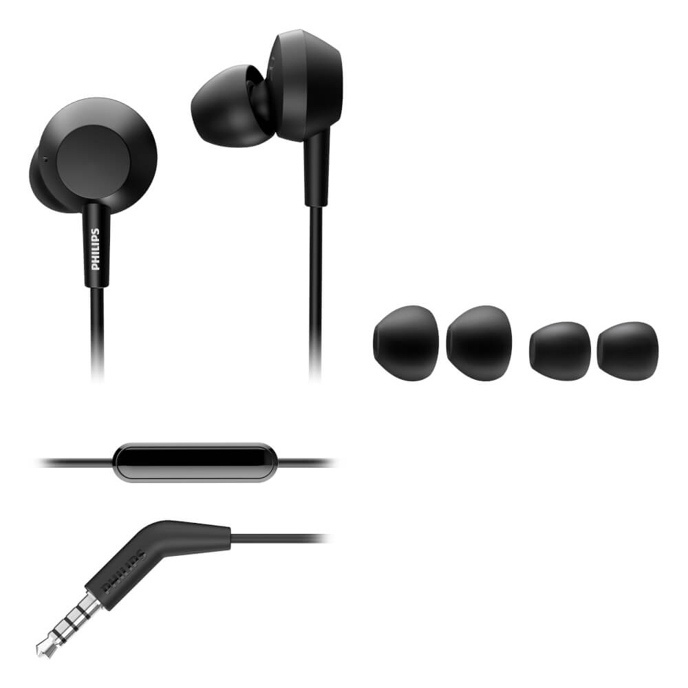 หูฟังอินเอียร์ PHILIPS รุ่น TAE4105 สีดำ