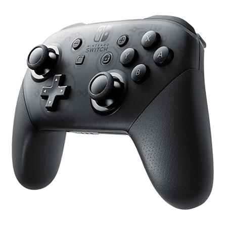 จอยเกมไร้สาย Nintendo Switch Pro Controller Standard สีดำ_0