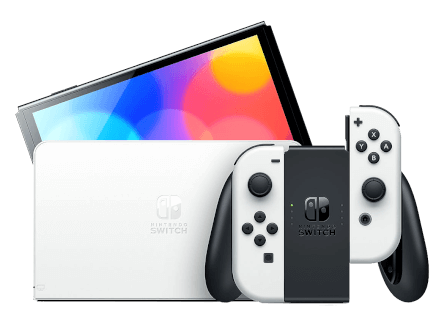 เครื่องเกม Nintendo Switch OLED สีขาว_1