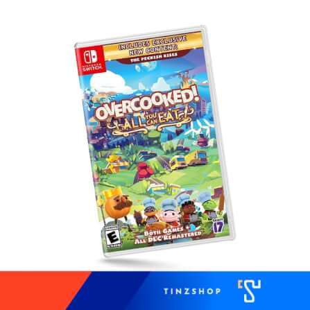 แผ่นเกม Nintendo Switch Game Overcooked All You Can Eat ภาษาอังกฤษ _1