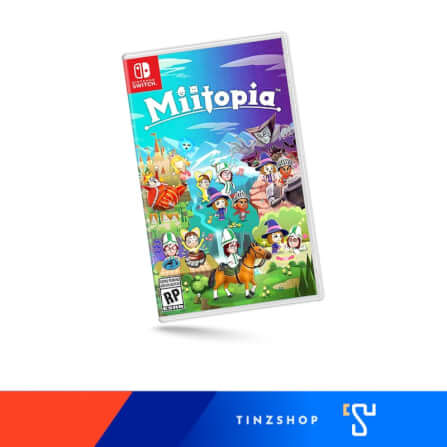 แผ่นเกม Nintendo Switch Miitopia  ภาษาอังกฤษ _1
