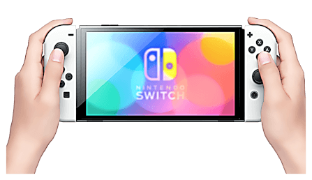 เครื่องเกม Nintendo Switch OLED สีขาว_2