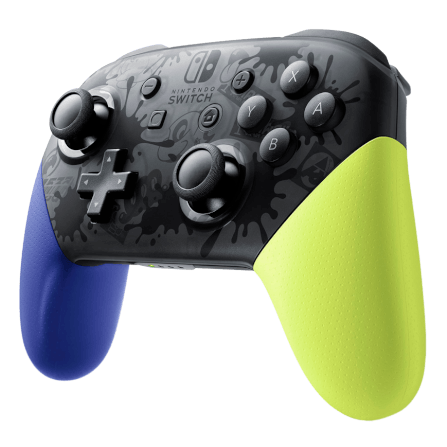  จอยเกมไร้สาย Nintendo Switch Pro Controller Splatoon3 Edition สีน้ำเงิน/เขียว_2