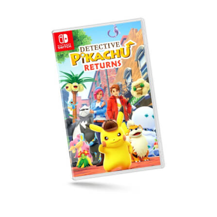 แผ่นเกม Nintendo Switch  Detective Pikachu Returns ภาษาอังกฤษ _2