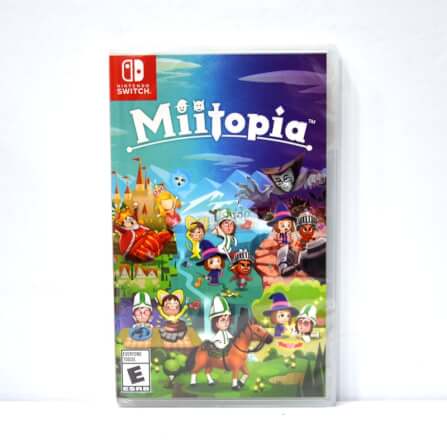 แผ่นเกม Nintendo Switch Miitopia  ภาษาอังกฤษ _2