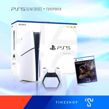 เครื่องเล่นเกม SONY PLAYSTATION 5 SLIM DISC EDITION CFI-2018 A01 + แผ่นเกม PS5 forspoken_2
