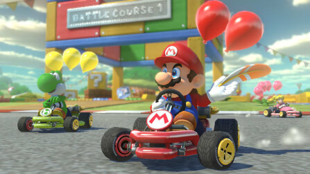 แผ่นเกม Nintendo Switch Kart 8 Deluxe ภาษาอังกฤษ _3