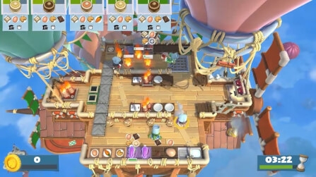 แผ่นเกม Nintendo Switch Game Overcooked All You Can Eat ภาษาอังกฤษ _4