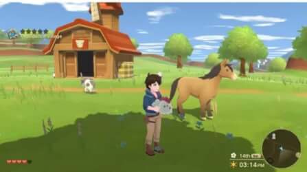 แผ่นเกม Nintendo Switch Harvest Moon The Winds of Anthos  ภาษาอังกฤษ _4