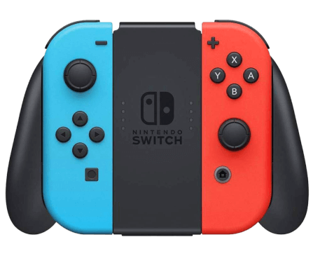 เครื่องเกม Nintendo Switch OLED สีนีออน แดง/ฟ้า_4