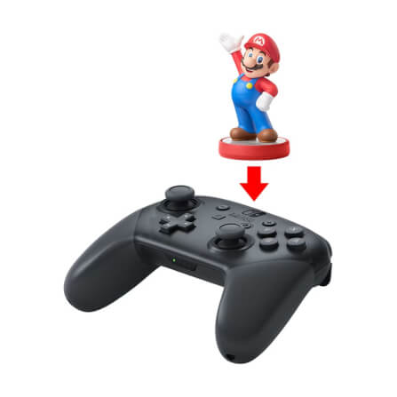 จอยเกมไร้สาย Nintendo Switch Pro Controller Standard สีดำ_5
