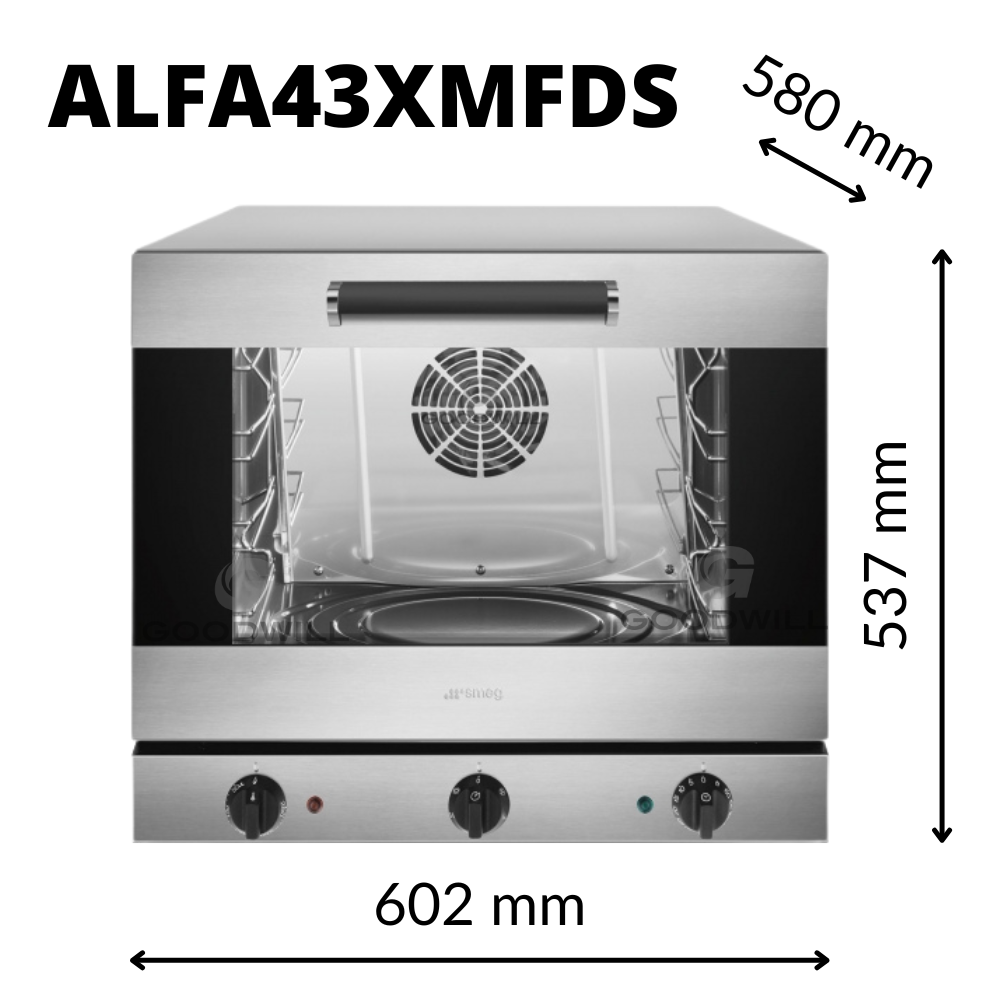 เตาอบอเนกประสงค์ SMEG รุ่น ALFA43XMFDS พัดลม 2 ระดับ ขนาด 70 ลิตร_5