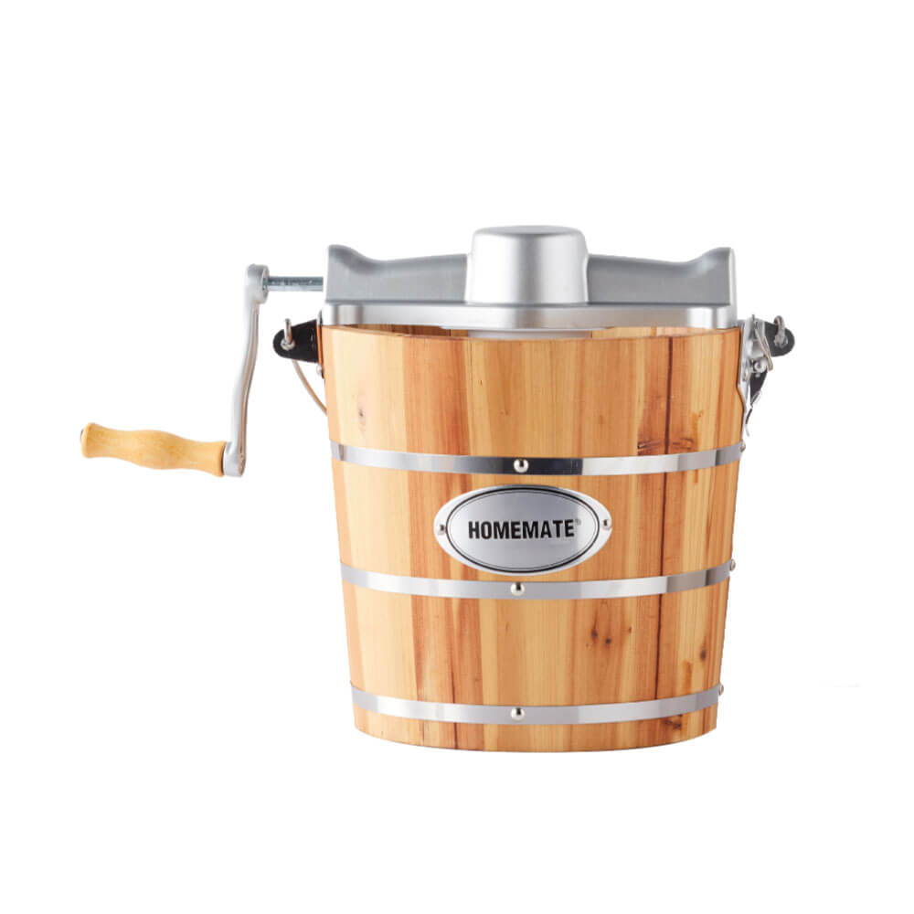 เครื่องทำไอศกรีม HOMEMATE (HOM-122050) สีน้ำตาล