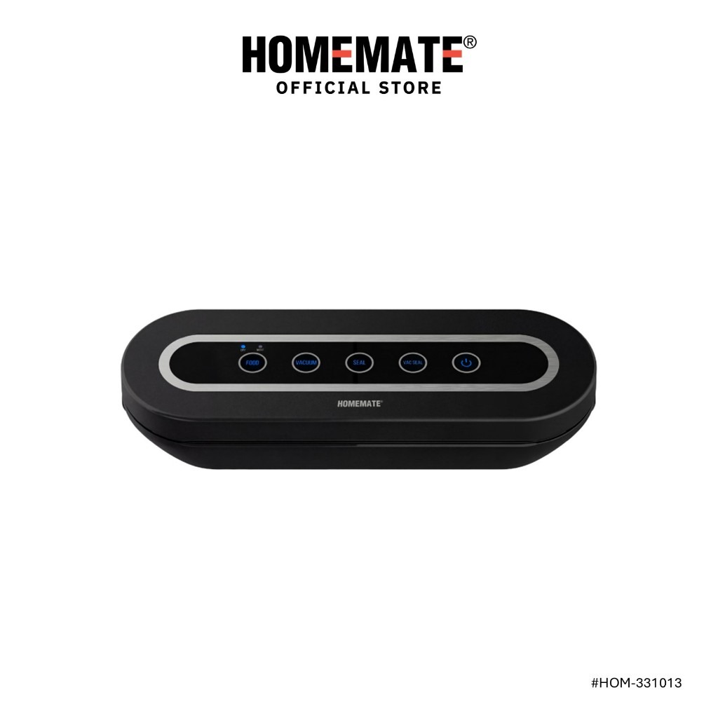 เครื่องปิดปากถุงสุญญากาศ HOMEMATE (HOM-331013) สีดำ_0