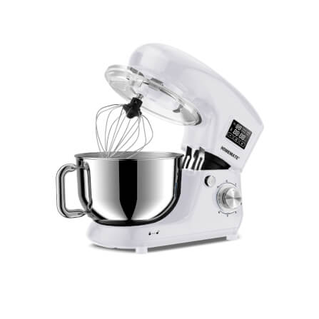 เครื่องผสมอาหาร หน้าจอดิจิทัล HOMEMATE (HOM-335122) 5 ลิตร สีขาว_1